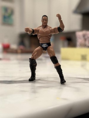 Wwe Legends Ultimate The Rock Action Figure : Target