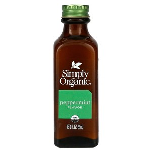 Simply Organic, Peppermint Flavor, 2 fl oz - 1 of 2