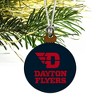 University of Dayton Secondary Mini Small Tiny Wood Christmas Tree Holiday Ornament - 3 of 4