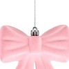 Flocked Ornaments Pink Bow - Bullseye's Playground™ - 3 of 3