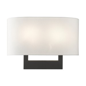 Livex Lighting 2 - Light Wall Light in  Black - 1 of 4