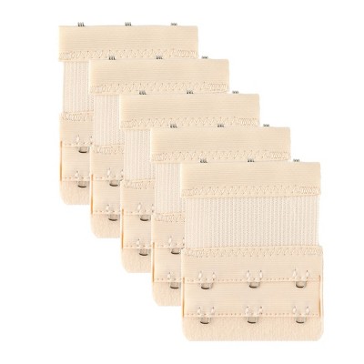 Triumph Bra Extender Straps – 2 Hook, 3 Hook Options – Beige & Black, One Size, Comfort Fit