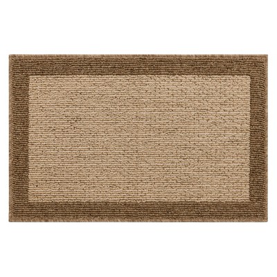 Photo 1 of  Madison Border Washable Accent Rug Tan - Threshold 20IN X 30IN