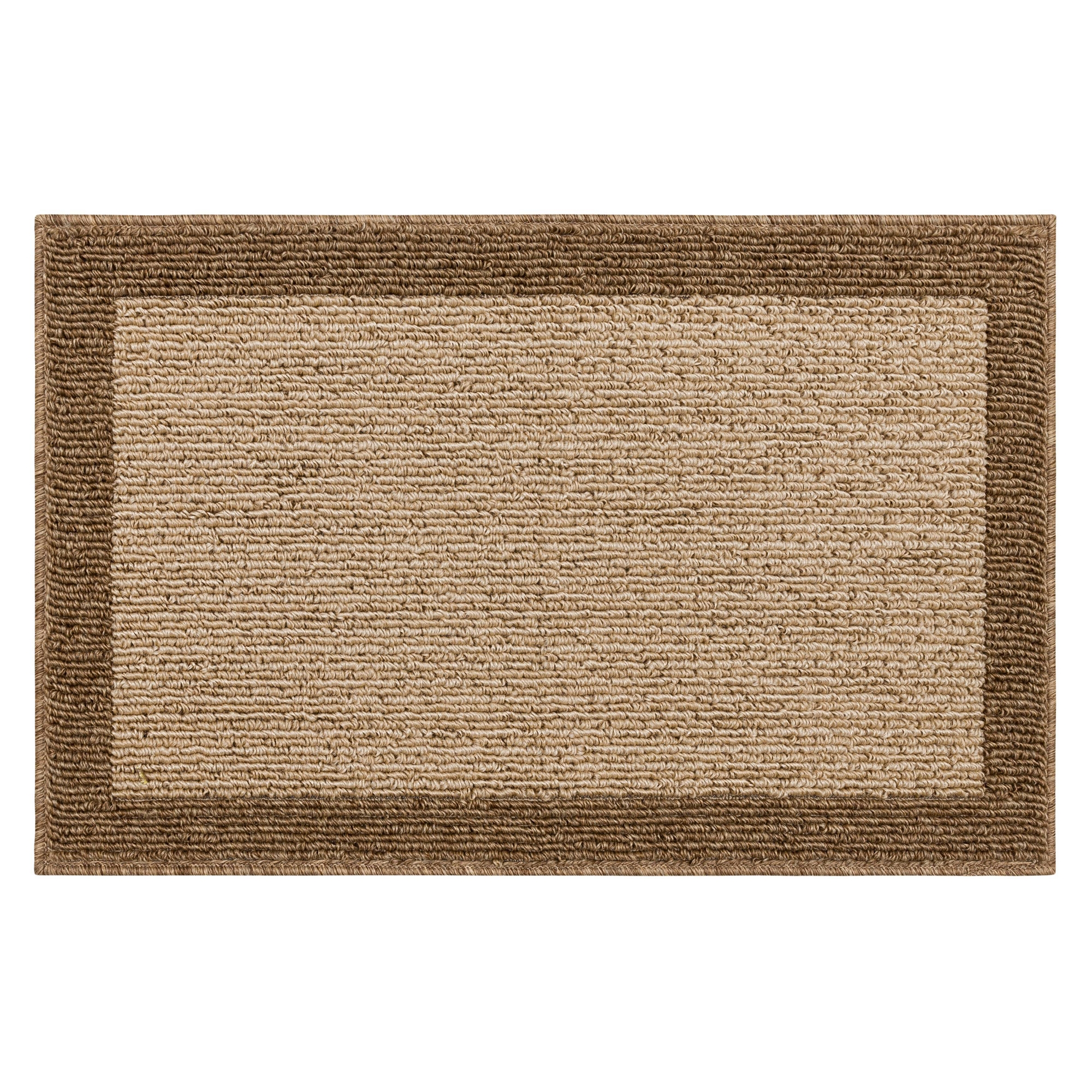 1'8"x2'6" Washable Madison Border Accent Rug Tan - Threshold™