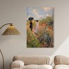 Art Remedy A Stroll through the Flowers Impressionism Wall Art Unframed - 2 of 4