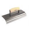 Bon Tool 12-461 Edger - Stainless Steel 10-inch X 4-inch - 1 1/2-inch Radius X 1 1/2-inch Lip Wood Handle - 2 of 2