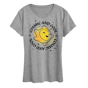 Women's - Disney - Cosmic Cool Star Short Sleeve Graphic T-Shirt - 1 of 4