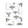 Hudson Baby Cotton Flannel Burp Cloths 12-Pack Bundle, Wild Safari Adventures, One Size - 3 of 4