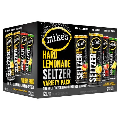 Mike's Hard Lemonade Seltzer Variety Pack- 12pk/12 fl oz Cans