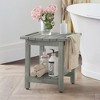 Arceso Shower Bench, HDPS Stool with Shelf and Handles - Waterproof & Non-Slip for Indoor/Outdoor Bathroom - 2 of 4