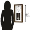 Howard Miller 625594 Holden Wall Clock 625594 Espresso - 2 of 3