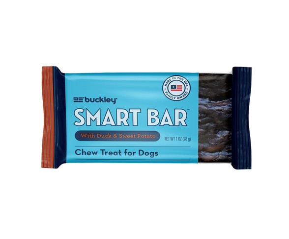 Buckley Smart Bar Duck & Sweet Potato Chew Treat for Dogs - 1oz