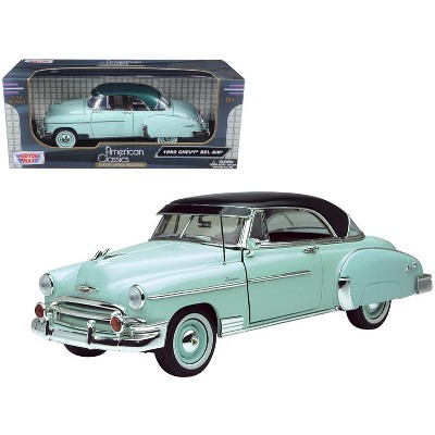 1950 Chevrolet Bel Air Green 1/18 Diecast Model Car by Motormax