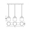 AFX William 3 - Light Pendant in  Satin Nickel - 2 of 4