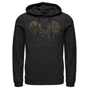 Men's Mickey & Friends Confetti Mickey Mouse Logo Pull Over Hoodie - 1 of 4