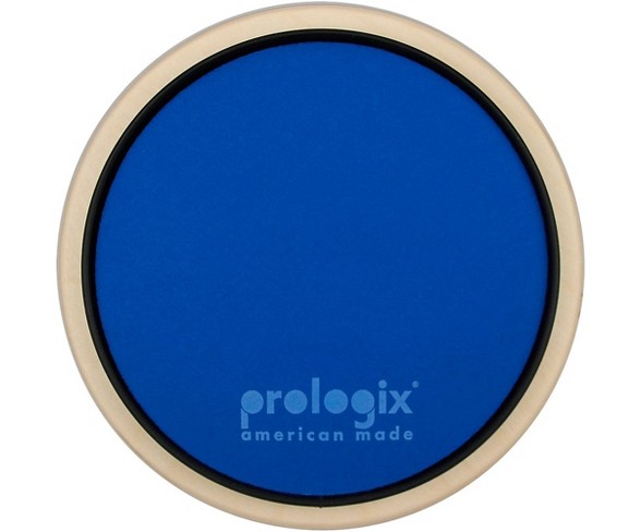ProLogix Percussion Blue Lightning Practice Pad With Rim 8 in.