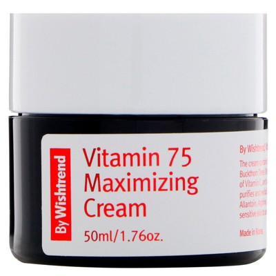 Wishtrend K-Beauty Skincare, Vitamin 75 Maximizing Cream, 1.76 oz