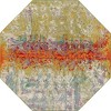 Unique Loom    Outdoor Modern Crumpled Area Rug - 2 of 4