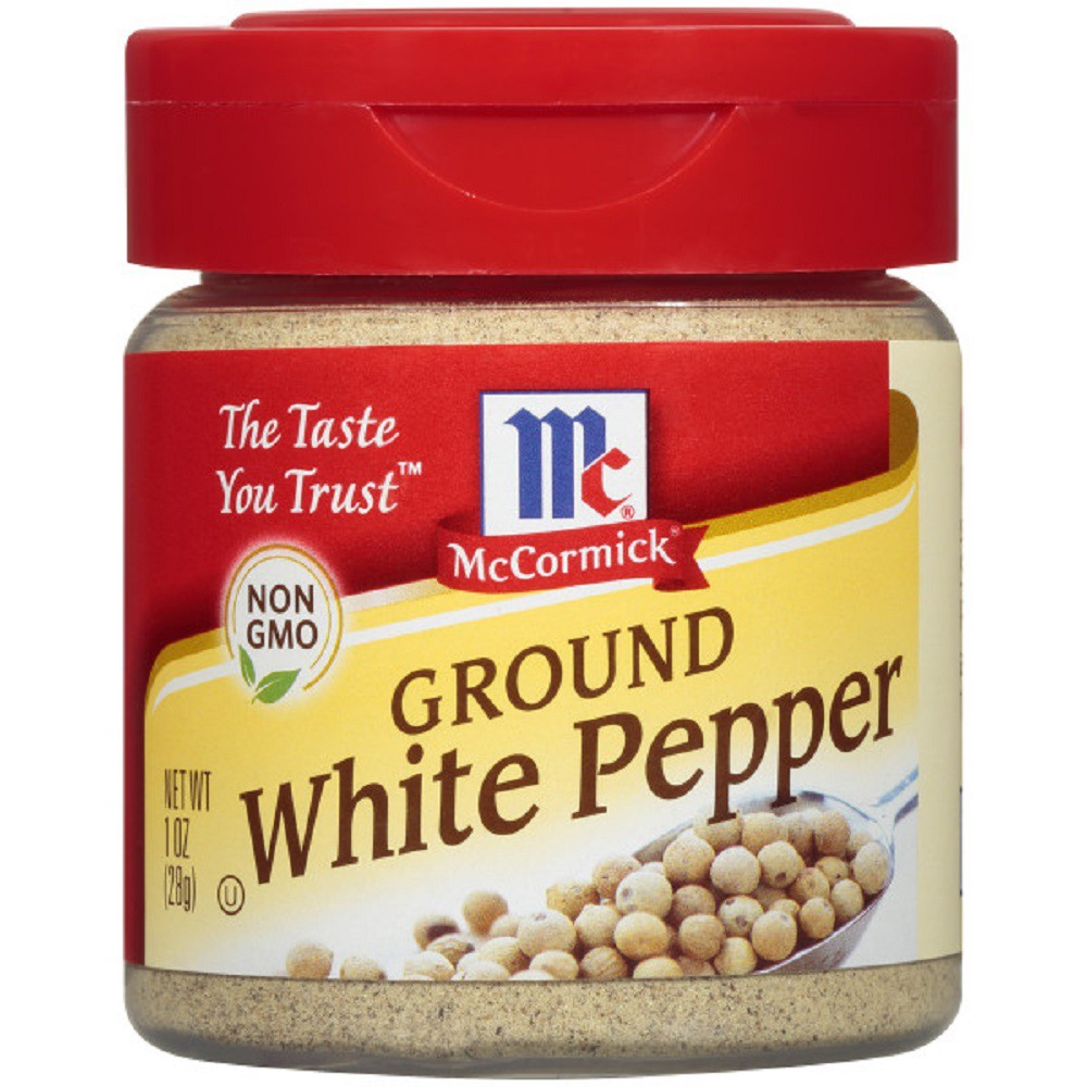 UPC 052100002699 product image for McCormick White Ground Pepper 1 oz | upcitemdb.com