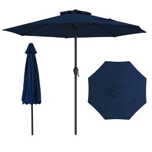 Tangkula Outdoor Patio Umbrella Modern Table Umbrella w/8 Heavy Duty Ribs Sun-proof - 1 of 4