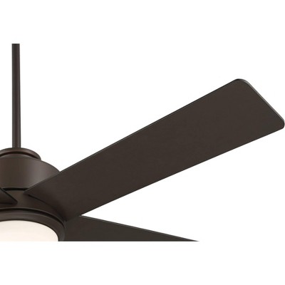 Grand Palm 52" Oil Rubbed Bronze Metal and Wood Ceiling Fan with LED Light