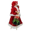 Northlight 12" Mrs Claus with Present and Gift Bag Christmas Figure - 3 of 4