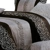 Slickblue 4PC Twin Comforter Set, Fitted Sheet with Duvet Cover & Comforter, Bedding Combo, Modern Style - 3 of 3