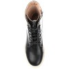 Journee Collection Womens Madelynn Lace Up Block Heel Booties - 4 of 4