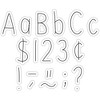 Teacher Created Resources® Black on White Hand Drawn 4" Letters Combo Pack, 262 Pieces Per Pack, 2 Packs - 2 of 3