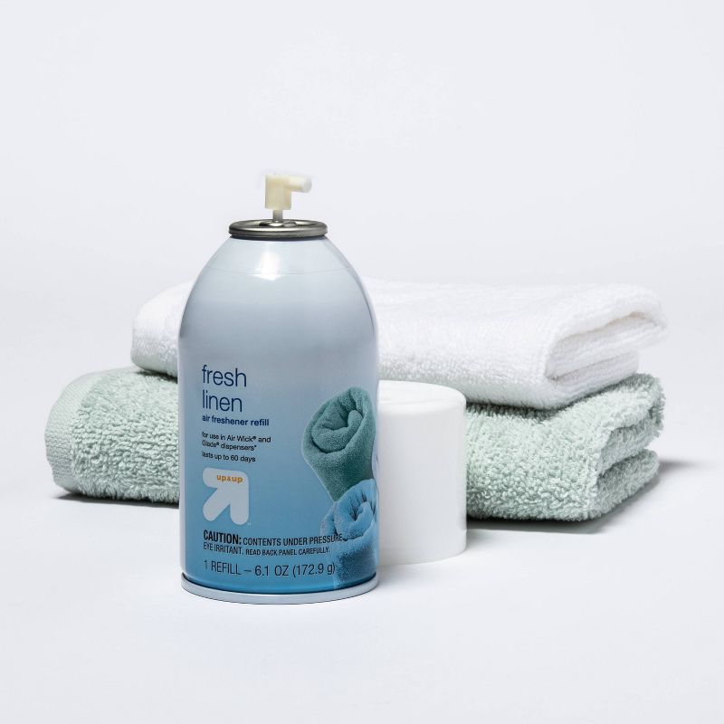 Automatic Spray Air Freshener Refill - Fresh Linen - 12.2oz/2pk - up &#38; up&#8482;, 3 of 5