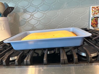 9 X 13-Inch Nonstick Rectangular Cake Pan with Lid — Farberware