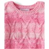 The Children's Place Baby Girls Long Sleeve Ombre Cable Knit Chenille Sweater - 3 of 4