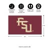 Full Color PVC Mat, 16" x 28", Florida State University - 3 of 4