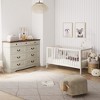 LINSY HOME Farmhouse Rustic Dresser with Large Drawers, Spacious Bedroom Storage Cabinet - 3 of 4