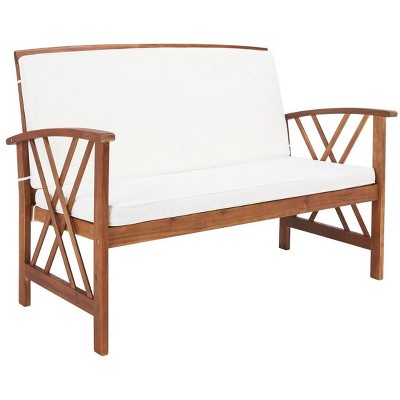 Fontana Brown Acacia 4-Piece Outdoor Conversation Set