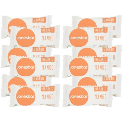 Jonesbar Organic Mango Bar  - Case of 12/1.7 oz