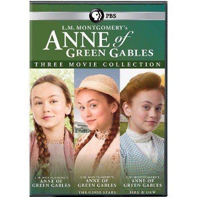 Anne Of Green Gables: Three Movie Collection (DVD)(2021)
