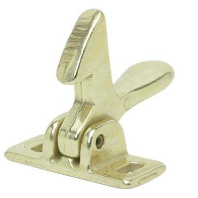 Schlage 1.4 in. H X 0.6 in. W X 0.9 in. D Brass-Plated Aluminum Elbow Catch