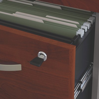 Hansen Cherry Mobile 3-Drawer Lockable Legal Size Pedestal