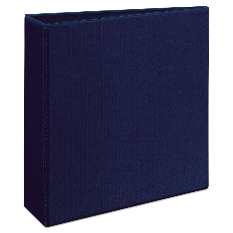 Avery Heavy-Duty View Binder w/Locking 1-Touch EZD Rings 3" Cap Navy Blue 79803, 2 of 9