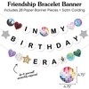 Big Dot of Happiness In My Birthday Era Banner, Eras Birthday Party Decorations, Large Friendship Bracelet Banners, 28 Pieces - 3 of 4