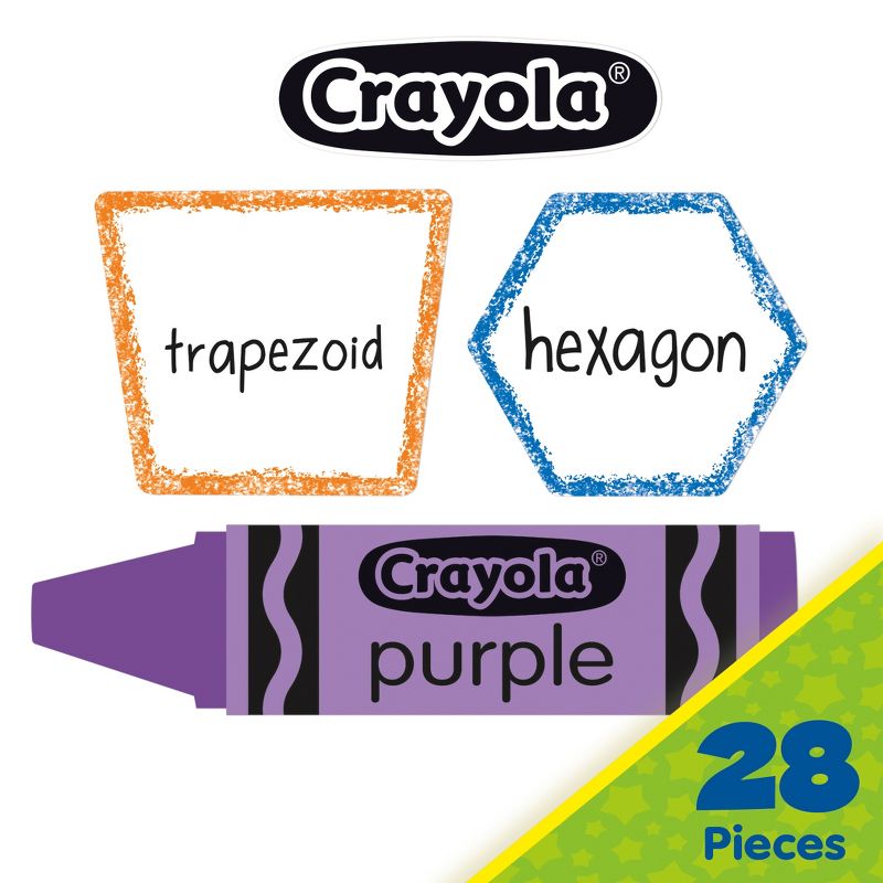 Eureka® Crayola® Colors & Shapes Bulletin Board Set, 2 of 4