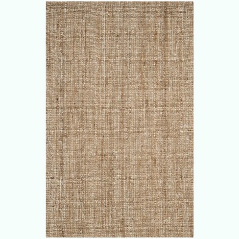 Safavieh Natural Fiber Collection NF447A Hand Woven Natural Jute Area Rug  (4' x 6') : : Home