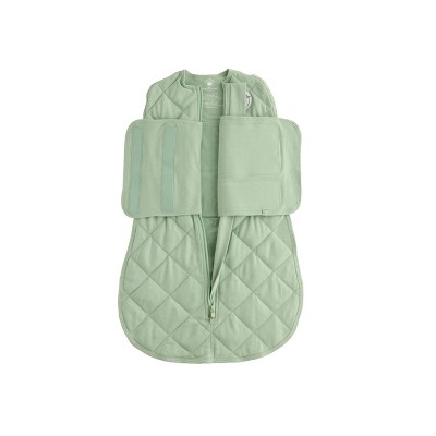 Image of Dreamland Baby Weighted Swaddle Wrap - Green