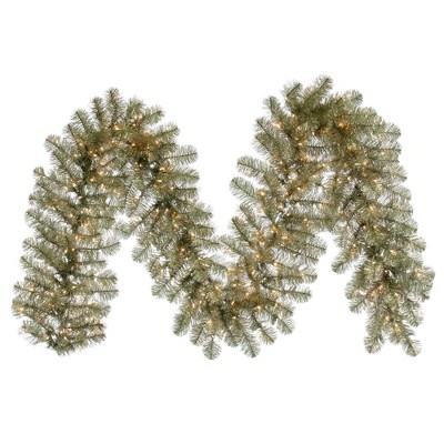 Vickerman Champagne Artificial Christmas Garland