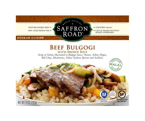 Saffron Road Frozen Beef Bulgogi - 10oz