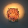 Home Decor 4.5 Inch Hedgehog Pudgy Pal Night Light Spring Flowers Novelty Nightlights - 2 of 3