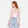 Women's Lace Trim Seamless Jersey Tank Top - Wild Fable™ - 3 of 4