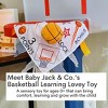 Baby Jack The Learning Lovey Basketball Sports Tag Toy Soother 10" x 10" - 2 of 4