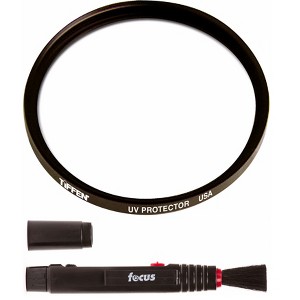 Tiffen 40.5mm UV Protector Lens Filter w/ Focus Lens Cleaning Brush - 1 of 3